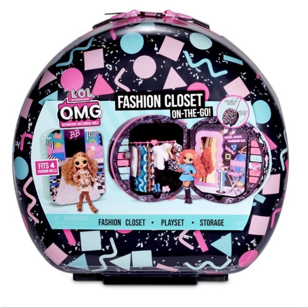 L.O.L. OMG fashion closet in-the-go